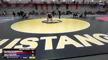 138 B 3rd Place Match - Elliana Balderrama, Joliet Junior College vs Delia Gulzow, Eastern Oregon University