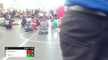 76 lbs Round 2 - Nathan Schuman, Mat Assassins vs Zandon Ness, East Coast Elite