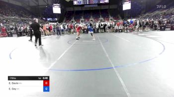 170 lbs Rnd Of 128 - Edon Davis, Minnesota vs Ethan Day, Oklahoma