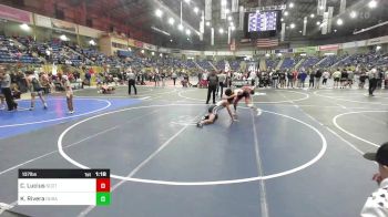 137 lbs Round Of 16 - Carson Lucius, Scottsbluff WC vs Kellen Rivera, Duran Elite