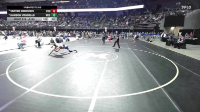 Cons. Round 3 - Karson Vessells, West Central vs Tarver Zebroski, Sturgis Brown