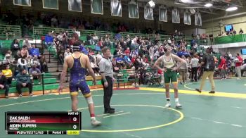 157 lbs Champ. Round 3 - Aiden Supers, Medina vs Zak Saleh, Jackson (massillon)