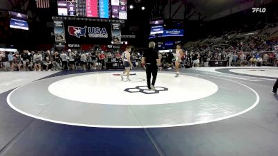 132 lbs Champ. Rd Of 128 - Dino Delacruz, WY vs Ben Kohler, UT