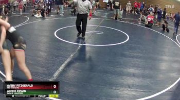 126 lbs Cons. Round 4 - Alexis Erwin, Swamp Monsters vs Avery Fitzgerald, RED WAVE WC