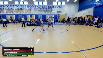 150 Gold Round 1 - Nathaniel Cabrera, Osceola vs Waylon Rozier, Camden County