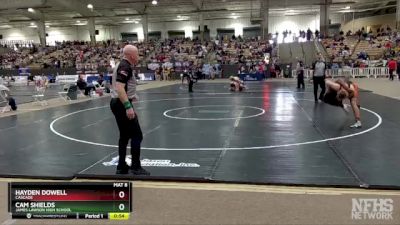 A 175 lbs Cons. Round 3 - Cam Shields, James Lawson High School vs Hayden Dowell, Cascade