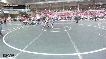 85 lbs Round 1 - Avery Hunt, Kansas Young Guns vs Kohan Honomichl, Great Bend