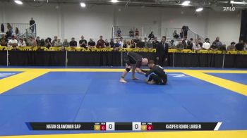 Natan Slawomir Sap vs Kasper Rohde Larsen 2026 Pan IBJJF Jiu-Jitsu No-Gi Championship