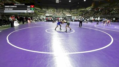 146 lbs Round Of 32 - Owen Campos, Lemoore HS vs Jose Diaz, Madera