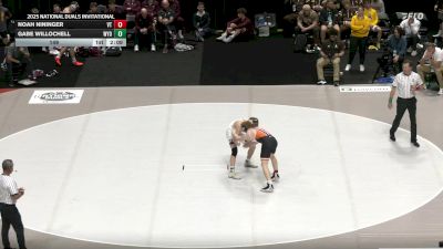 149 lbs Quarters & 1st Wb (16 Team) - Gabe Willochell, Wyoming vs Noah Nininger, Virginia Tech