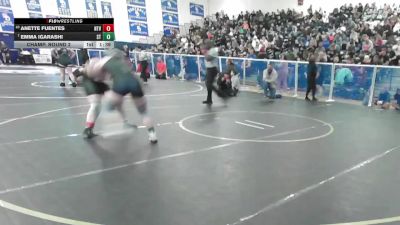 145 lbs Champ. Round 2 - Emma Igarashi, South Torrance vs Anette Fuentes, Los Altos