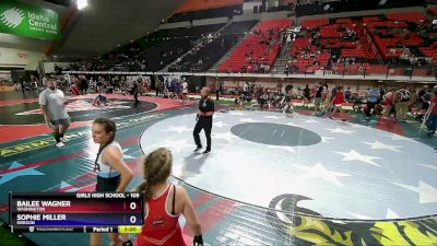 105 lbs Cons. Round 2 - Bailee Wagner, Washington vs Sophie Miller, Oregon