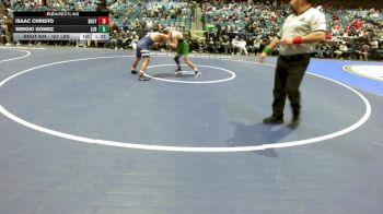 157 lbs Round Of 32 - Sergio Gomez, St John Bosco vs Isaac Christo, Omaha Skutt Catholic