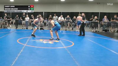 175 lbs Consi Of 32 #2 - Casey Liess, NY vs Brodie Melzoni, TN