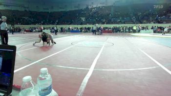 175 lbs Consi Of 32 #2 - Max Baca, Mustang Middle School vs Santiago Pinley, Westmoore