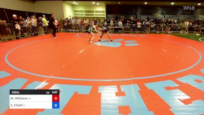 106 lbs Round Of 32 - Mikayla Williams, GA vs Camdyn Elliott, FL