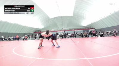 141 lbs Cons. Round 3 - Brady Vogt, Grand Valley State vs Michael Kallimani, Manchester