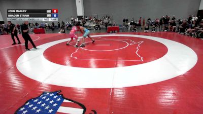 190 lbs John Manley, Ohio Scarlet FS vs Braden Strain, Oklahoma Blue