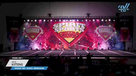 ACX - Kittens [2023 L1 Tiny - Novice - Restrictions Day 1] 2023 Spirit Sports Battle at the Beach Myrtle Beach Nationals