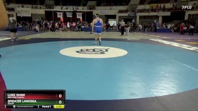 285 Elite Varsity Quarterfinal - Spencer Lanosga, Jesuit vs Luke Shaw, Brother Martin