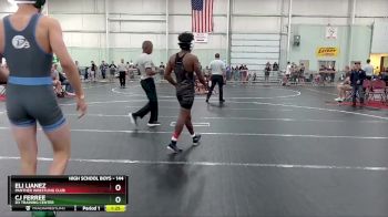 144 lbs Champ. Round 1 - Eli Lianez, Panther Wrestling Club vs Cj Ferree, D3 Training Center