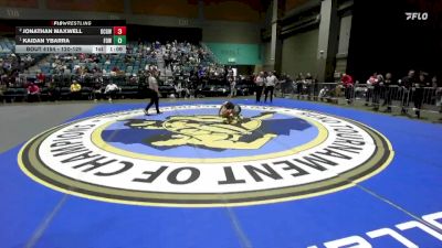 120-129 lbs Round 2 - Kaidan Ybarra, Fallon Outlaws WC vs Jonathan Maxwell, Douglas County Grapplers WC