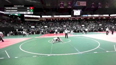 75 lbs 5th Place Match - Jacob Jenkins, CPWA vs Arian Reinert, GGBA