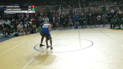 157 2A Cons. Round 2 - Charly Sainteus, North Miami vs Cooper Garcia, Jesuit