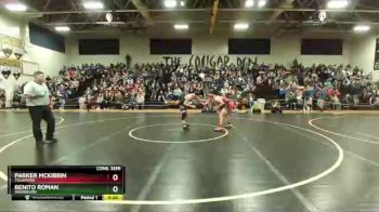 145 lbs Cons. Semi - Benito Roman, Woodburn vs Parker McKibbin, Tillamook