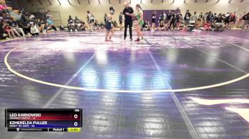 155 lbs Round 3 (10 Team) - Leo Karnowski, Midwest Misfitz vs Ezmerelda Fuller, Husky WC Navy