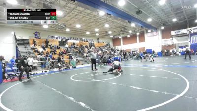 126 lbs Cons. Round 5 - Isaac Roman, Mayfair vs Isaiah Duarte, Colony