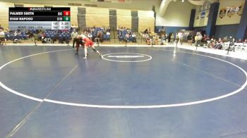 174 lbs Cons. Round 2 - Palmer Smith, Belmont Abbey vs Evan Raposo, East Stroudsburg