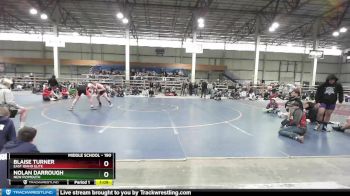 190 lbs Semifinal - Blaise Turner, East Idaho Elite vs Nolan Darrough, New Plymouth