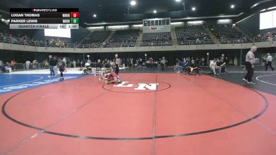85 lbs Quarterfinal - Logan Thomas, Mount Laurel Township vs Parker Lewis, Magnolia