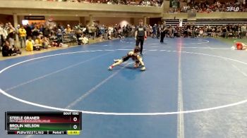 61 lbs Cons. Round 2 - Steele Graner, PEM (Plainview/Elgin/Millville) vs Brolin Nelson, Waseca
