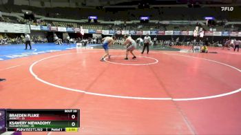 285 lbs Semis & Wb (16 Team) - Ksawery Niewadomy, Elizabethtown vs Braeden Fluke, Averett