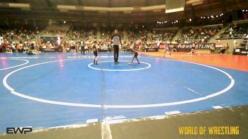 46 lbs Consi Of 16 #2 - JaMarcus Pope, Team Owls vs Canton Cargill, Duncan Demon Wrestling