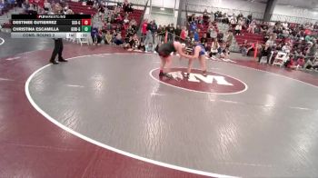 235 lbs Cons. Round 2 - Destinee Gutierrez, Scottsbluff vs Christina Escamilla, Gering