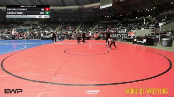 52 lbs 5th Place - Brooks Sombke, Sniper Wrestling Academy vs Axton Fouts, Ridge Wrestling Club