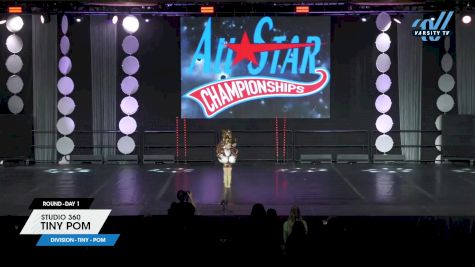 Studio 360 - Tiny Pom [2025 Tiny - Pom Day 1] 2025 ASCS Dance Grand Nationals & Cheer Showdown