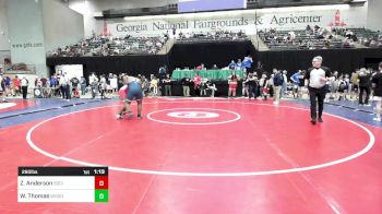 260 lbs Consolation - Zymarion Anderson, Social Circle USA Takedown vs William Thomas, Woodland Wrestling