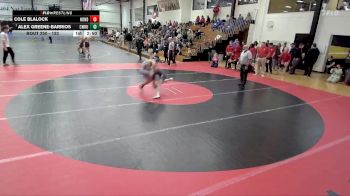 133 lbs Cons. Round 2 - Alex Greene-Barrios, Case Western Reserve vs Cole Blalock, Huntingdon