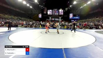 285 lbs Cons 32 #1 - Cary Weymouth, North Carolina vs David Faatoalia, California