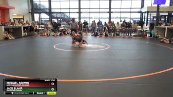 B-18 lbs Cons. Round 1 - Michael Brown, Linn Mar Wrestling Club vs Jace Blaha, Hammerin Hawks