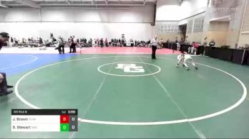 52 lbs Rr Rnd 6 - Jaxsen Brown, Team Diamond Fish Elem vs Sawyer Stewart, Headhunters WC