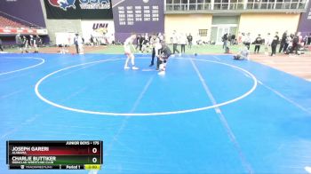 175 lbs Champ. Round 1 - Joseph Gareri, Alabama vs Charlie Buttiker, Ironclad Wrestling Club