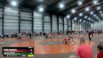 122 lbs Semis & 1st Wrestleback (8 Team) - Katie Davidson, Midwest Assasins Red vs Alexis Lauta, Team Pennsylvania Blue