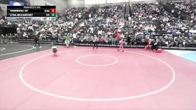 6A 105 lbs Cons. Semi - Lyra Mccarthey, Syracuse vs Vanhessa Vu, Mountain Ridge