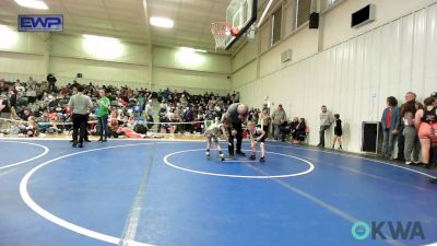 43 lbs Consolation - Jett Hamm, Pocola Youth Wrestling vs Bear Scott, Mulberry