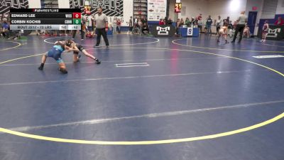 72 lbs Quarterfinal - Edward Lee, Wissahickon vs Corbin Kochis, Connellsville